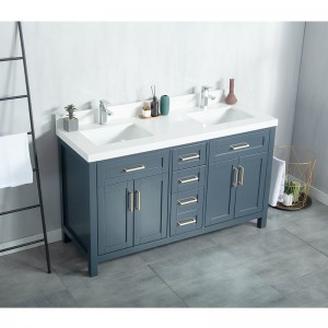 48inch 60inch Double Sink Bathroom Vanity With Tilt Out Drawer