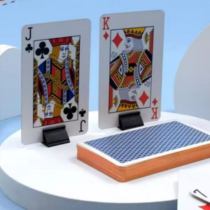 High-Quality Card Board with black inner core specially designed for premium poker cards