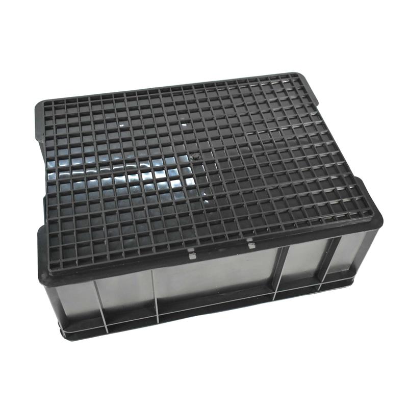 ESD Plastic Box recyclable for PCB and electric components