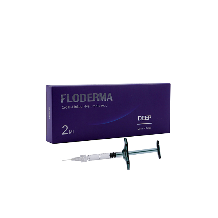 High-Quality Famous Cross Linked Hyaluronic Acid Exporters Companies –  Deep 1ml 2ml Hyaluronic Acid Injection Dermal Filler with Lidocaine  – FLODERMA