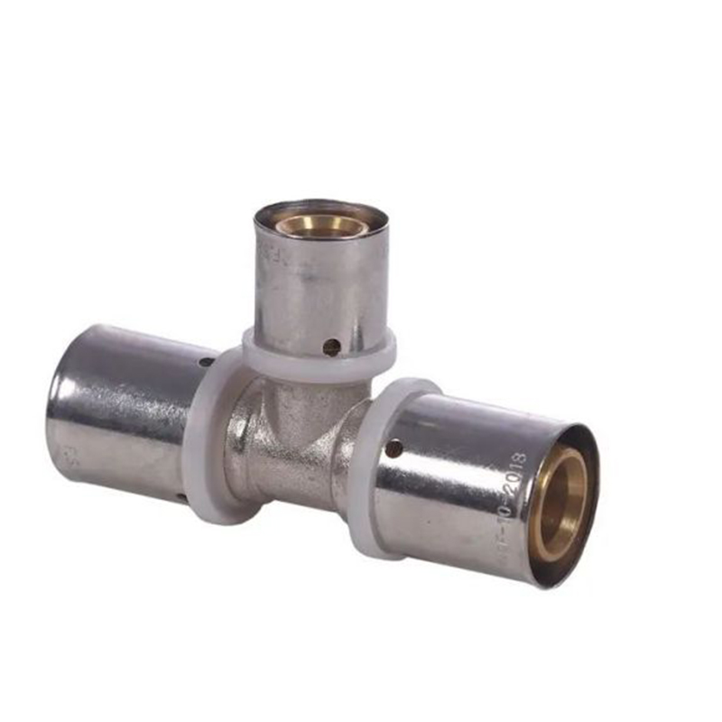 S20 S25 3/4 Female Quick connect press fitting Reducing Ferrule Union Brass Nipple For Tubing