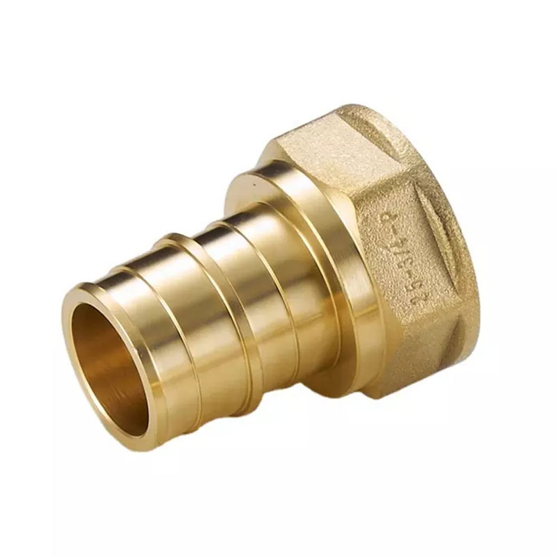 Superior Quality F1960 Standard Quick Connect Female Straight Adapter Brass Pex Expansion Fittings