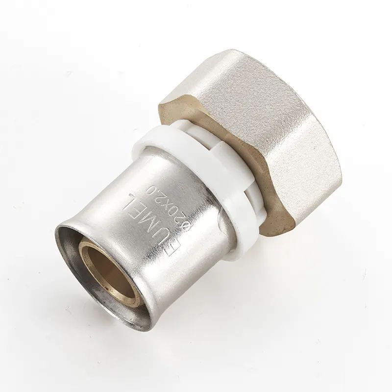 Stainless Steel pex press fittings Compression Fittings For Aluminium-plastic Pipes With Internal Teeth Adapters
