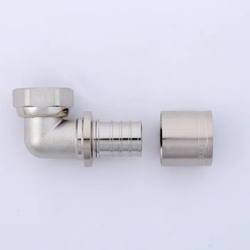 Lead free pex fittings L20*3/4″F L25*3/4″F Female Thread Extended Free Connect Pipe Fitting Brass Equal Elbow