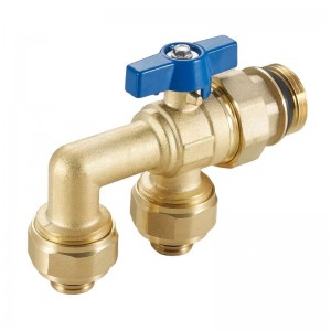 China wholesale Thermal Control Valve Manufacturer - Top Quality 2 way 1inch PTFE Male Thread Water Flow Control F Shape Forged Brass Ball Valve – Peifeng