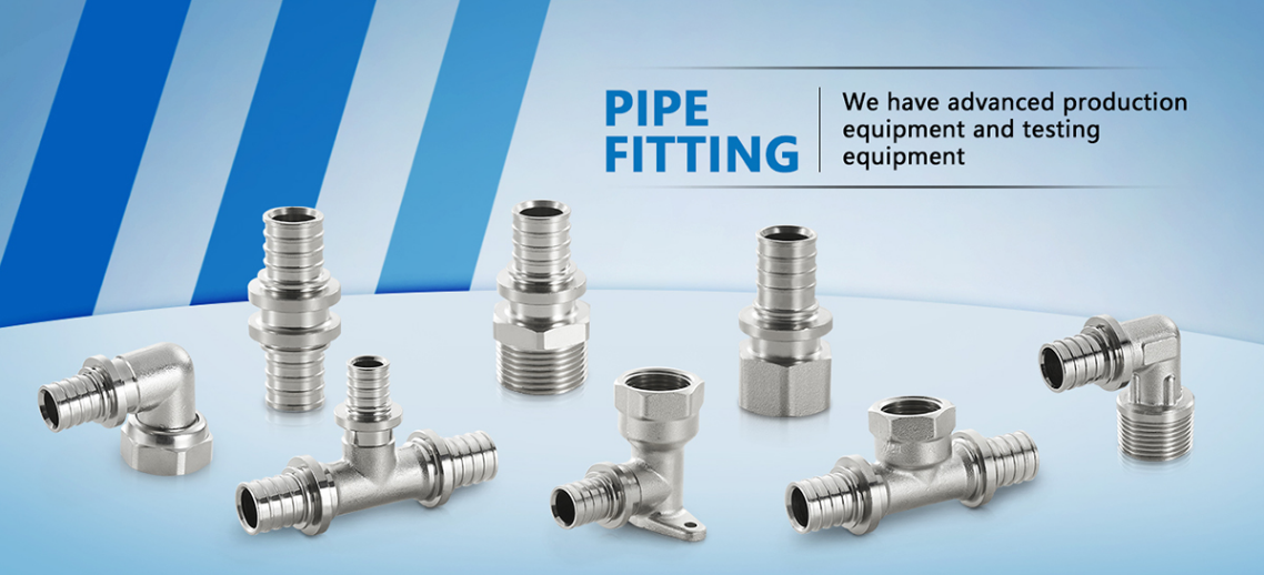 Explore the Best Quality Plumbing PEX Crimp Fitting Brass Reducing Tee Tube Coupling Sliding PEX Fittings for Your Needs