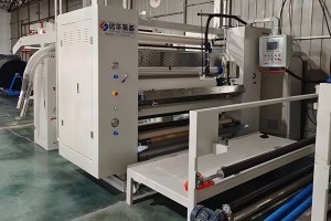 High Efficiency PUR Hot Melt Glue Laminating Machine For Fabric Nonwoven Leather Lamination