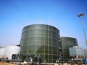 Municipal Wastewater Treatment Tank 0.25 – 0.45 Mm Coat Thickness