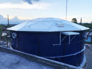 YHR Aluminum Dome Roof for Potable Water Tank GFS Tanks