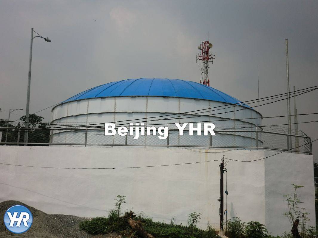 PriceList for Glass Lined Tank - Round Cylindrical GFS Potable Water Storage Tanks Aluminum Flat Roof – YHR