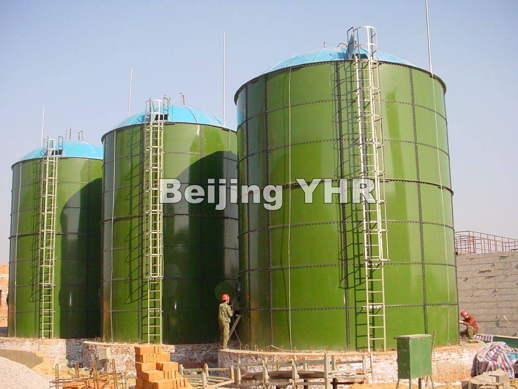Super Lowest Price Glass Lined Steel Tanks – Enamel Bolted Glass Coated Steel Tanks Up Flow Anaerobic Sludge Bed – YHR