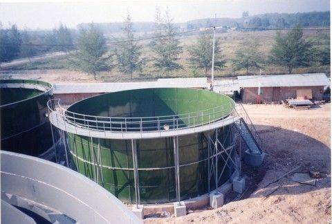High Capacity Glass Lined Steel Tanks Enamel Frit And Raw Steel Materials