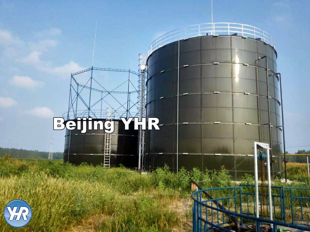 Hot New Products Glass Fused To Steel Tank - Waterproof 1500 V Anaerobic Digester Tank AWWA D103 / EN ISO 28765 Std – YHR