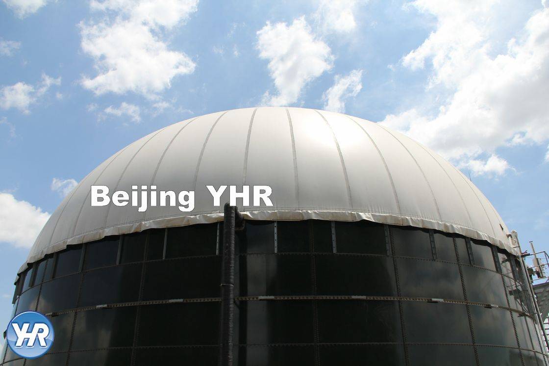 Best-Selling Glass Lined Water Storage Tanks - Biogas Plant Glass Fused To Steel Tanks 500 KN / Mm Elasticity Easy Construction – YHR