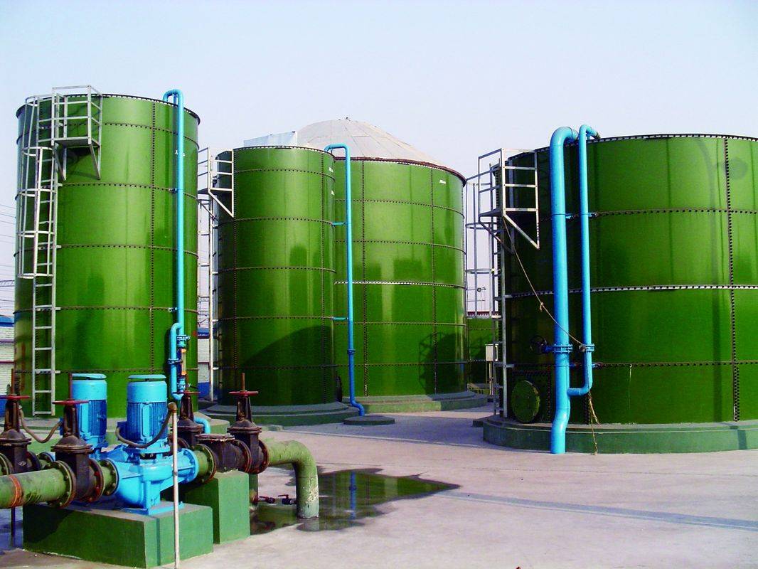 Top Quality Glass Lined Storage Tank - Commercial Fuel Storage Tanks , Steel Panel Tanks 30 Years Service Year – YHR