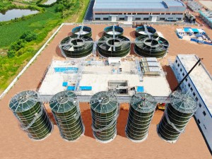 ECO Friendly Wastewater Treatment Reactors 500m3 * 2 For Pharmaceutical