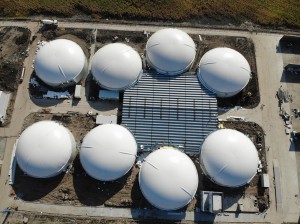 YHR Double membrane gas holder roof tank roof biogas holding