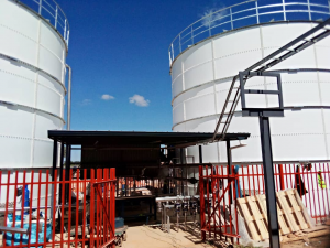 Glass-Lined-Steel tanks for fire protection water tanks for sprinkler installation