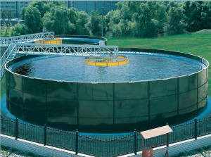 Cylindrical Underground Water Storage Tanks Modularized Design Long Life Span
