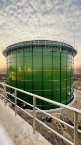 YHR Epoxy bolted steel tanks for soft water stoarge
