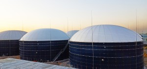 YHR Anti-corrosion Glass Lined to Steel tanks with Large Storage for Liquid Leachate Treatment