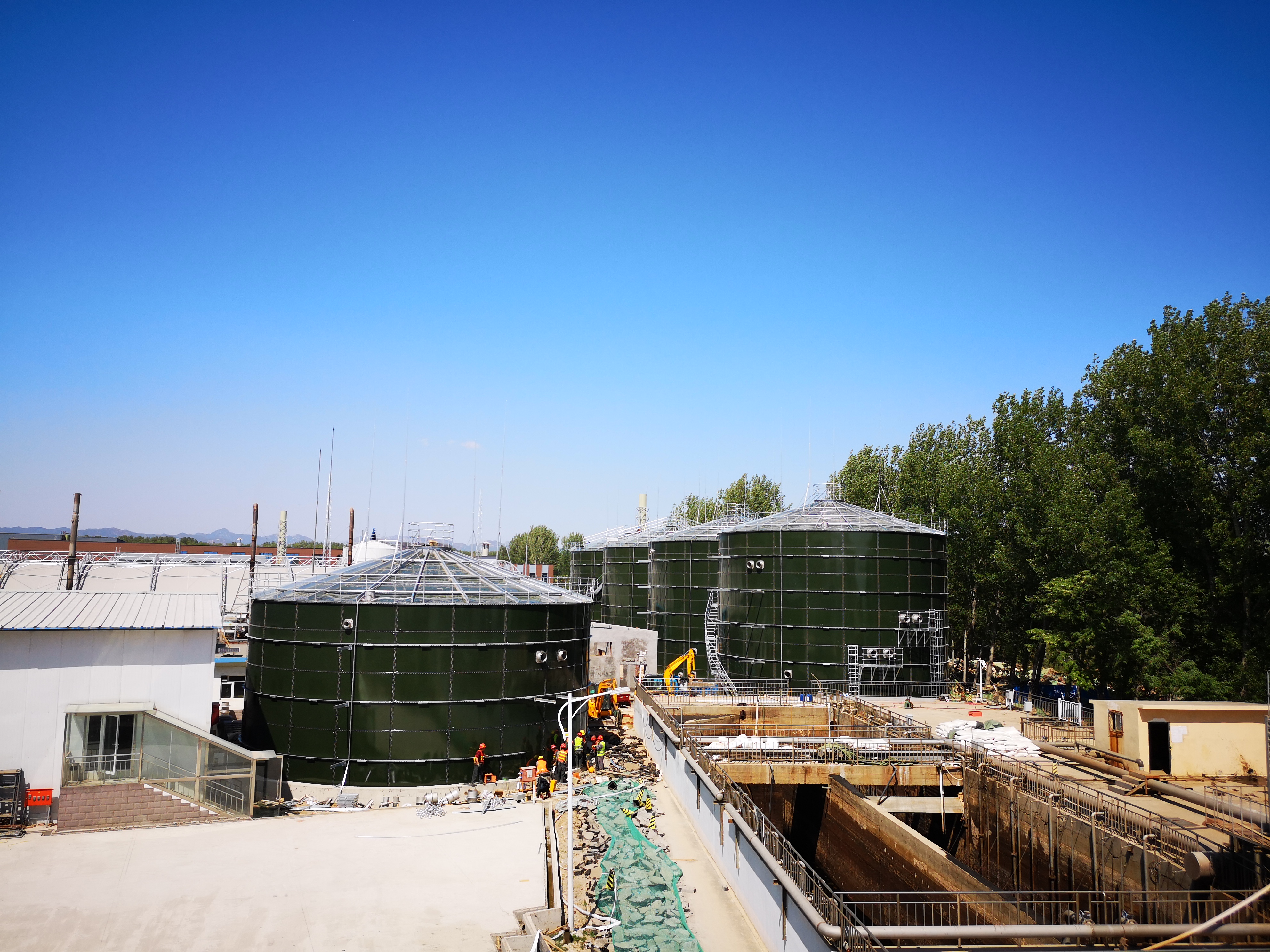 Easy installation glass-fused-steel bolted tanks for grain and dry food storage Featured Image