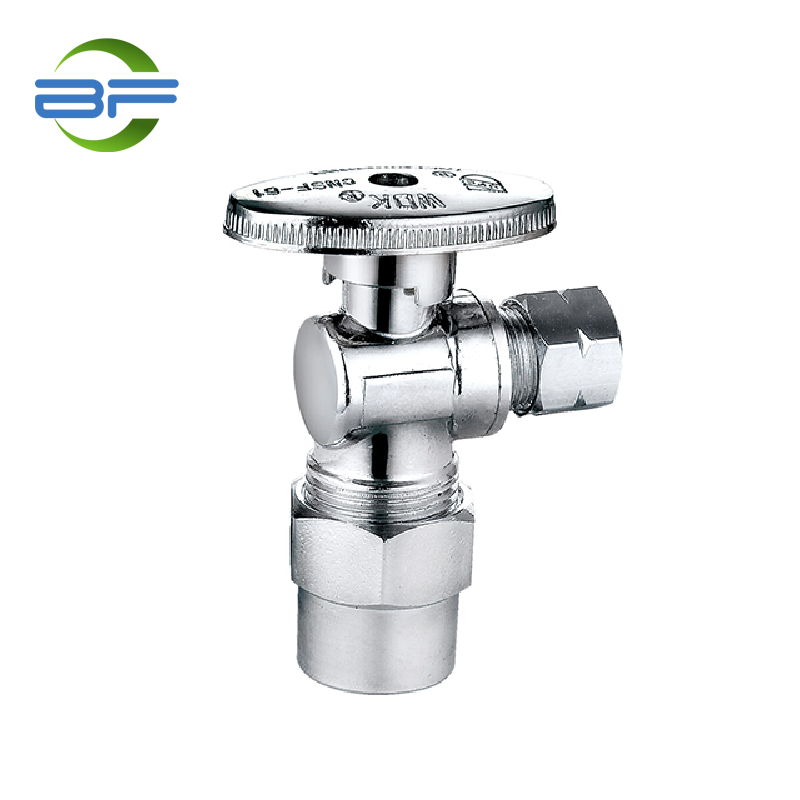 Best PE AL PE pipe Supplier –  AG013 1/2″ CPVC INLET X 3/8″ COMPRESSION OUTLET QUARTER TURN ANGLE STOP VALVE – Yehui