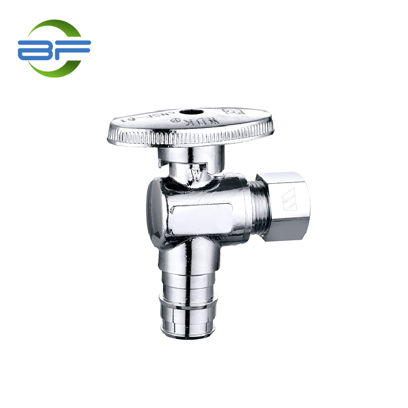 OEM High Quality PVC Pipe Fitting Factories –  AG021 PEX-A EXPANSION BARB X COMPRESSION BRASS QUARTER TURN ANGLE STOP VALVE – Yehui