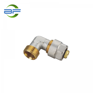 BF004 BRASS MALE ELBOW FITTING FOR MULTILAYER PIPE