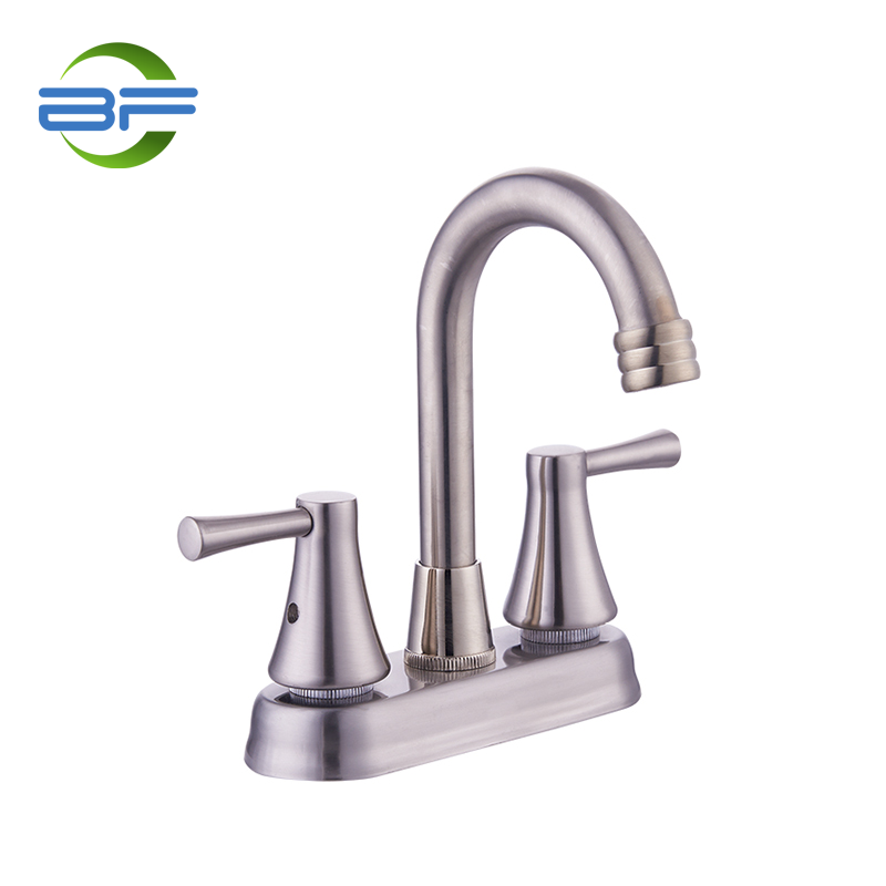 BM402 Brass 4 Inch Lavatory Faucet Bathroom Sink Faucet With Two Handle