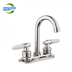BM408 Brass 4 Inch Lavatory Faucet Bathroom Sink Faucet With Two Handle