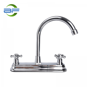 ODM Discount 35MM Basin Mixer Factories –  BM868 Plastic 8 Inch Deck Mounted Kitchen Faucet With Two Handles – Yehui