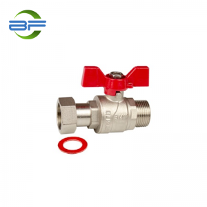 OEM High Quality Brass Check Valve with Filter Exporter –  BV536 BRASS BALL VALVE WITH SWIVEL NUT Female X MALE – Yehui