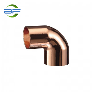 CP607 COPPER END FEED 90 DEGREE STREET ELBOW