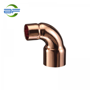 CP608 COPPER END FEED 90 DEGREE REDUCING ELBOW