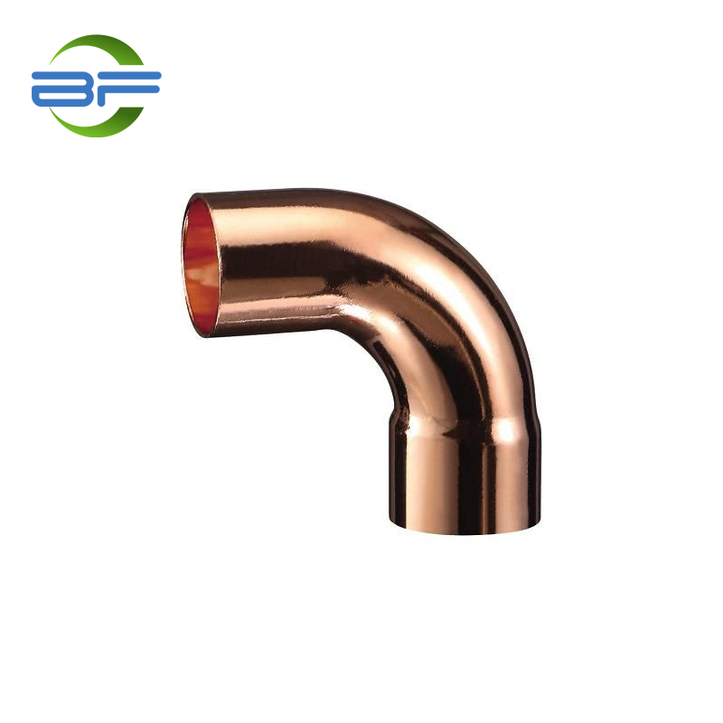 CP610 COPPER END FEED 90 DEGREE STREET LONG RADIUS BEND