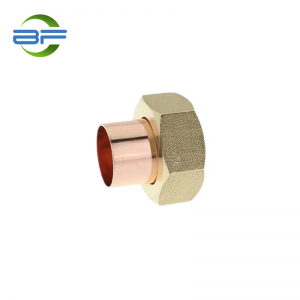 CP616 COPPER END FEED STRAIGHT CYLINDER UNION