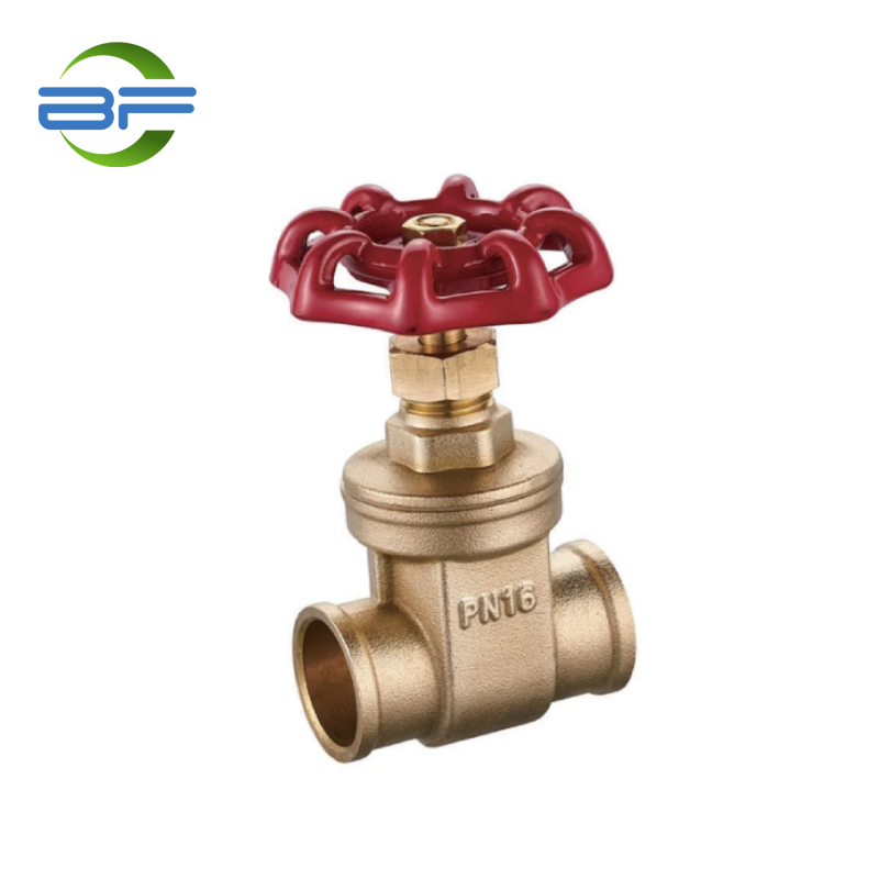 OEM High Quality Copper fitting Factory –  GV008 PN16 FORGED SOLDER BRASS GATE VALVE – Yehui