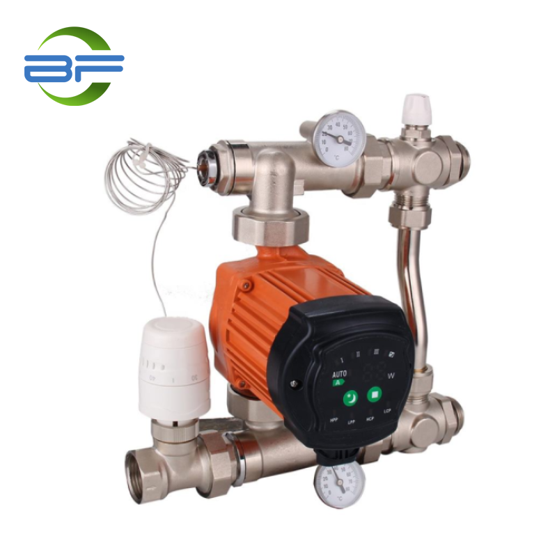 China wholesale Electric Radiator Suppliers –  MS003 FLOOR HEATING MANIFOLD PUMP AND MIXING VALVE CONTROL WATER TEMPERATURE – Yehui