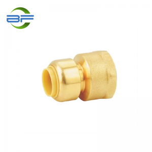PPF003 BRASS PUSH FIT FEMALE COUPLING