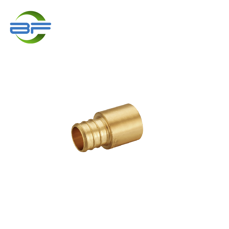 China wholesale Dishwasher Connector Manufacturers –  PXF004 BRASS PEX BARB FEMALE COPPER SWEAT ADAPTER – Yehui