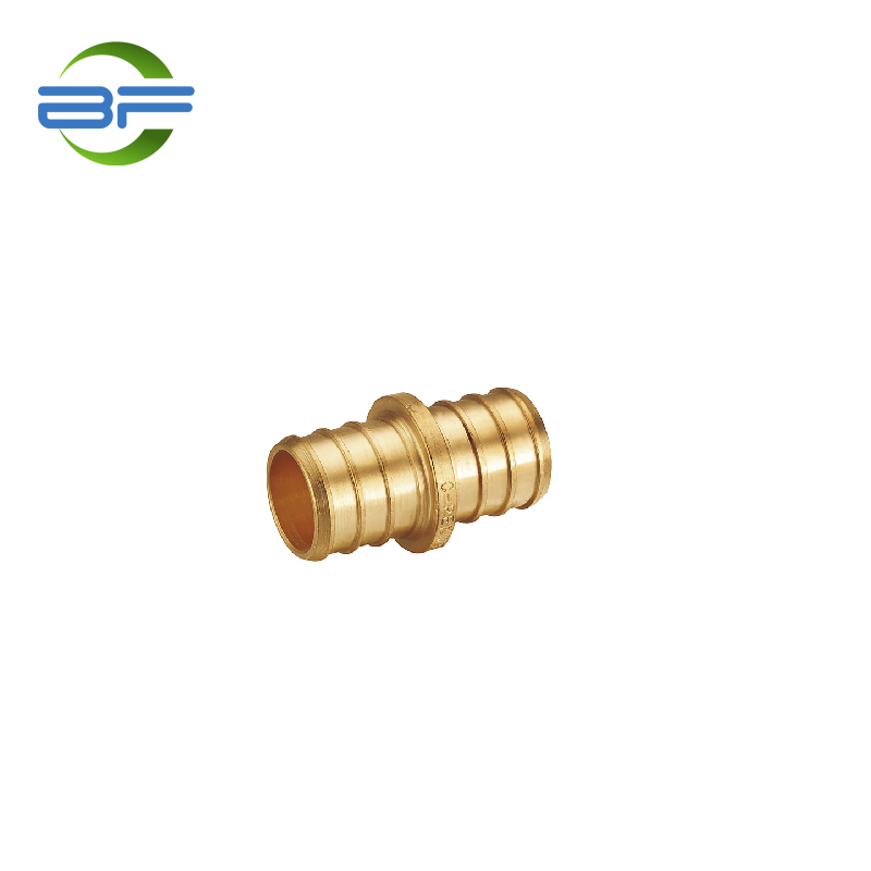 OEM High Quality Copper Corrugated Hose Supplier –  PXF005 BRASS PEX BARB COUPLING – Yehui