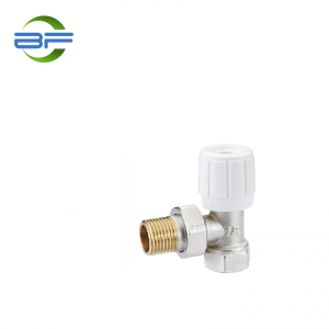 Best Manifold with stop cocks Supplier –  RV003 Brass Angle Radiator Valve Male X Female – Yehui