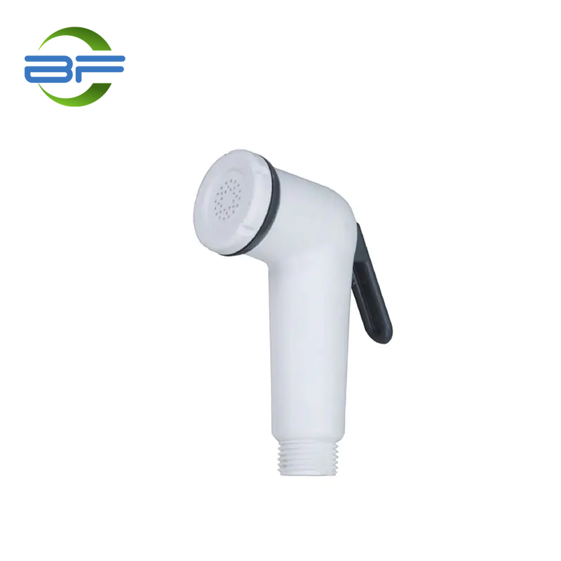 SF008  PP Plastic Press Type Hand Shower Bidet Sprayer for Toilet Shattaf