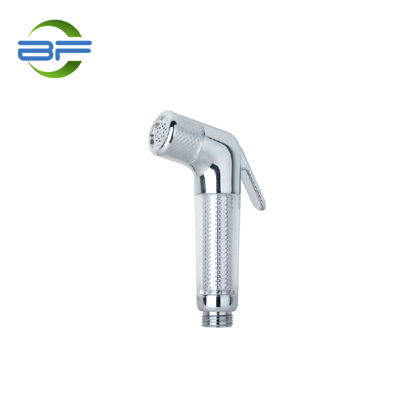 SF024  ABS Plastic Press Type Hand Shower Bidet Sprayer for Toilet Shattaf