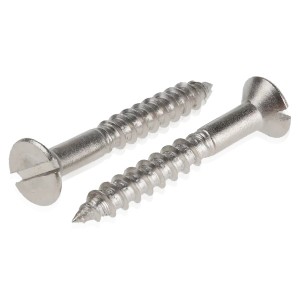 countersunk stainless steel wood screw