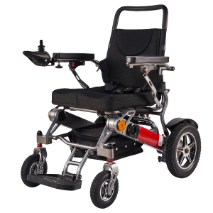 Lättvikts elektrisk rullstol i aluminiumlegering ...