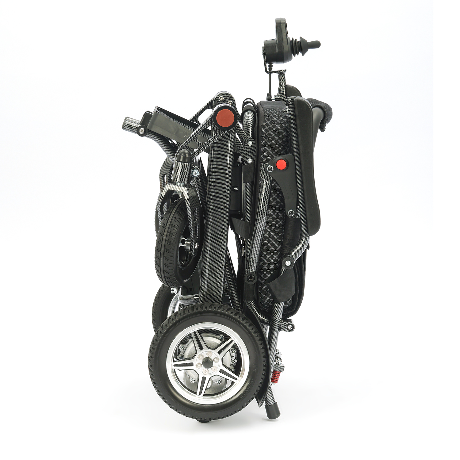 Lahek električni invalidski voziček iz aluminijeve zlitine: lahek manj kot 20 kg, prenosljiv in enostaven za potovanje