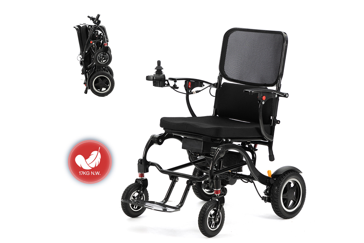 motorized lightweight electric wheelchair