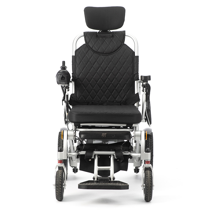 Nový designový elektrický polohovací invalidní vozík lehký a přenosný invalidní vozík pro invalidy